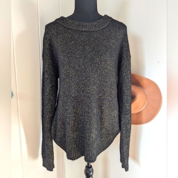 A.L.C Merino Wool Alpaca Sweater Maximalist Whimsigoth Preppy Dark Academia MD - Picture 3 of 11